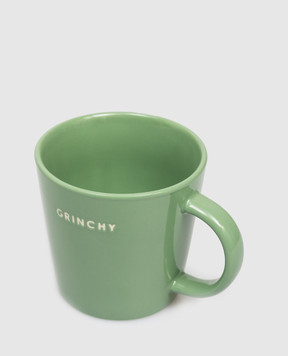 Vondels Зелена керамічна чашка Grinchy для чаю 9241000091037