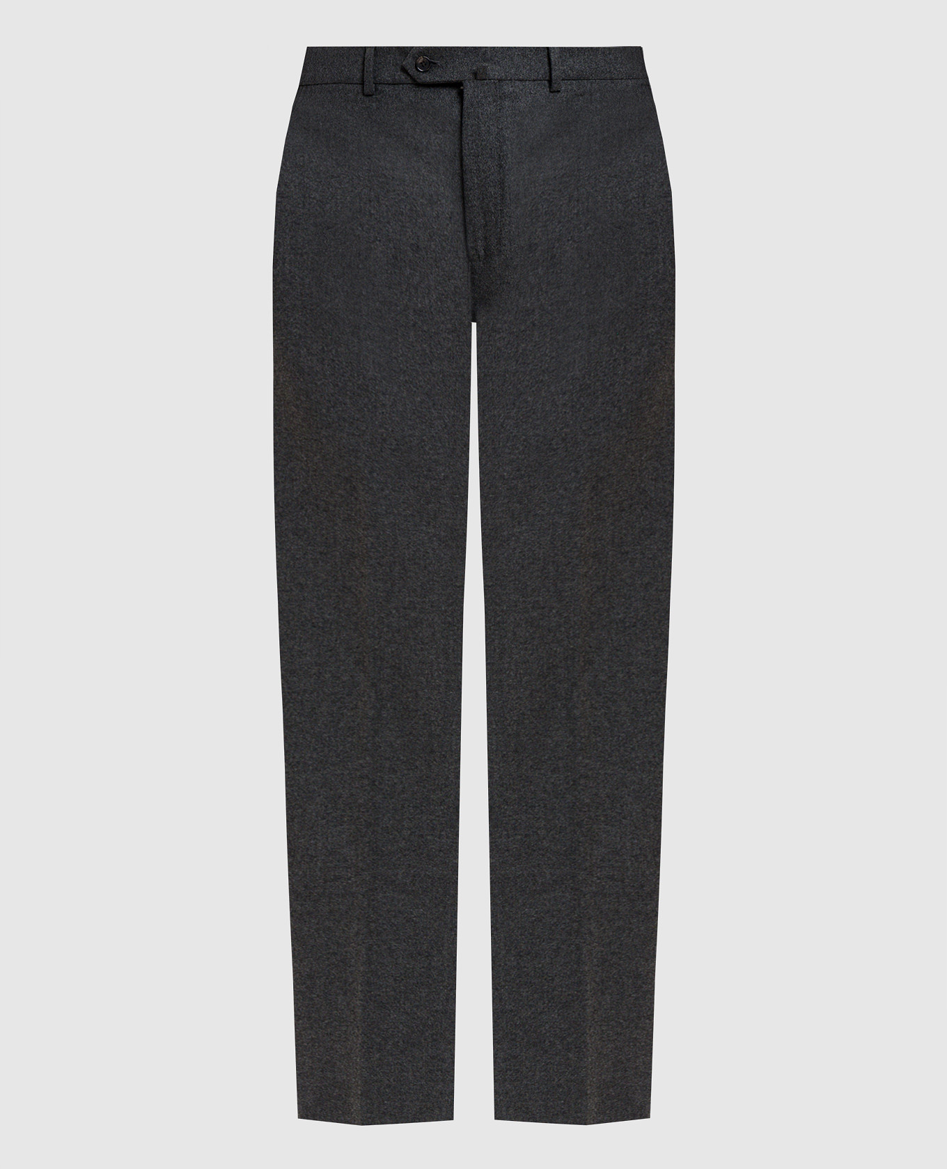 

Серые брюки Carlo из шерсти и кашемира, Серый, Зауженные брюки