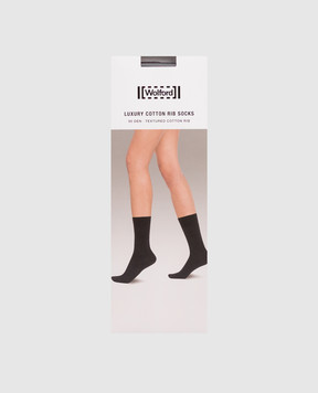 Wolford Чорні шкарпетки 90 den 45043