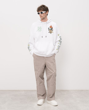 Off-White Белые худи New York Liberty 44MBB085Z26F005