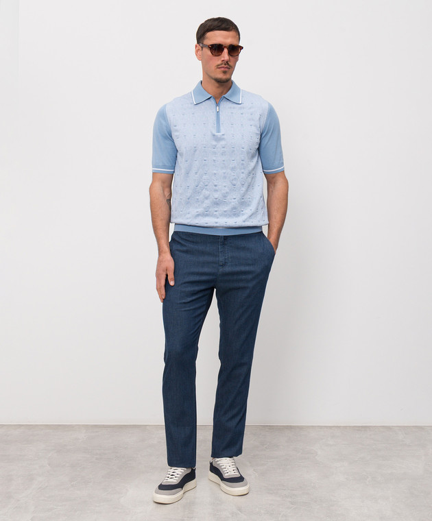 Castangia dal 1850 Сині джинси 5T126S26 зображення 2