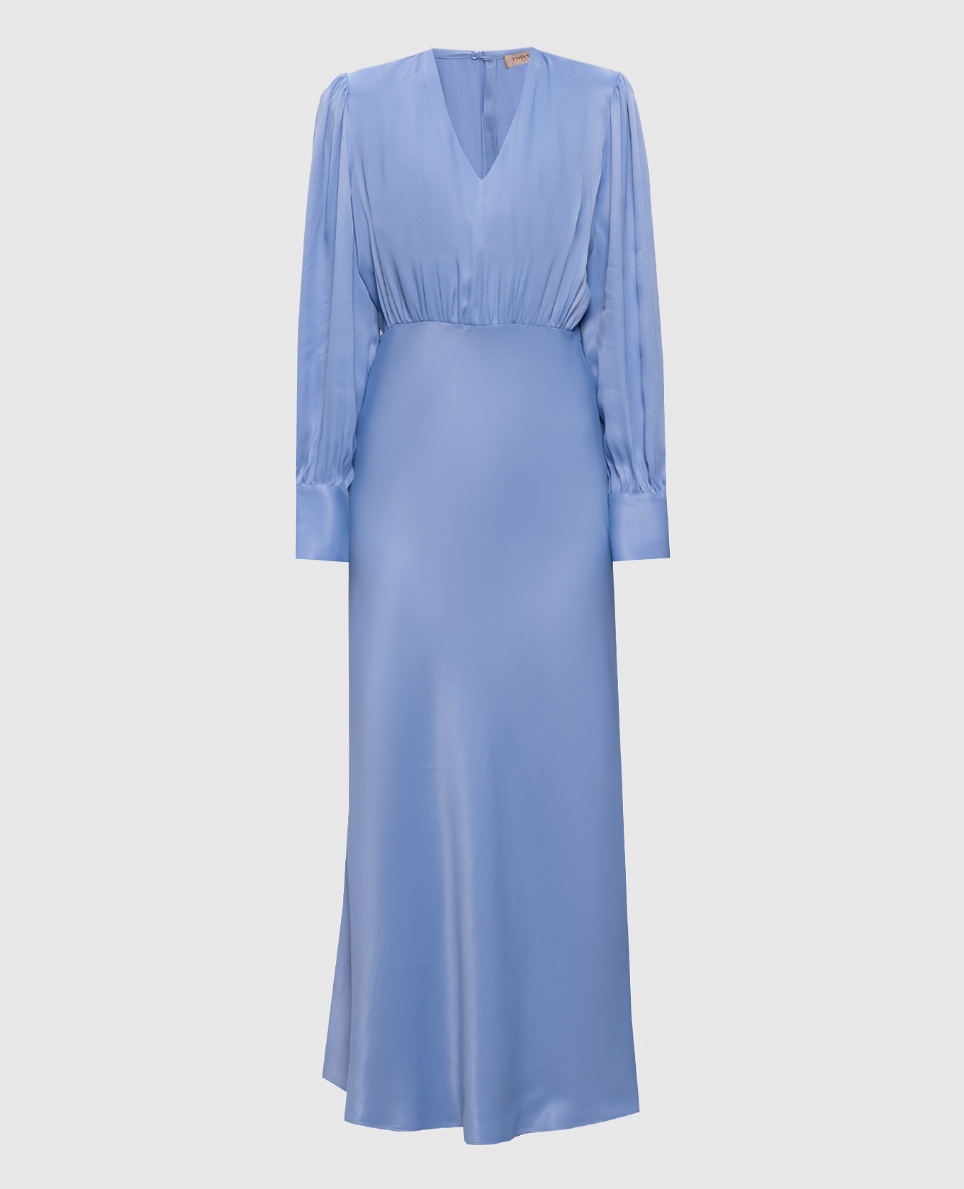 

Голубое платье макси, Голубой, Повседневные платья