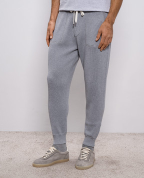 Brunello Cucinelli Сірі спортивні штани M29201019G