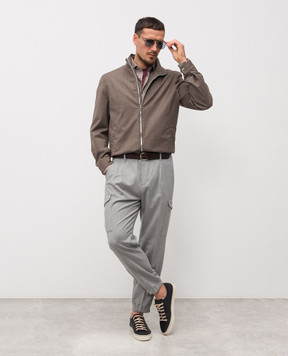 Brunello Cucinelli Бордова футболка M0B138440