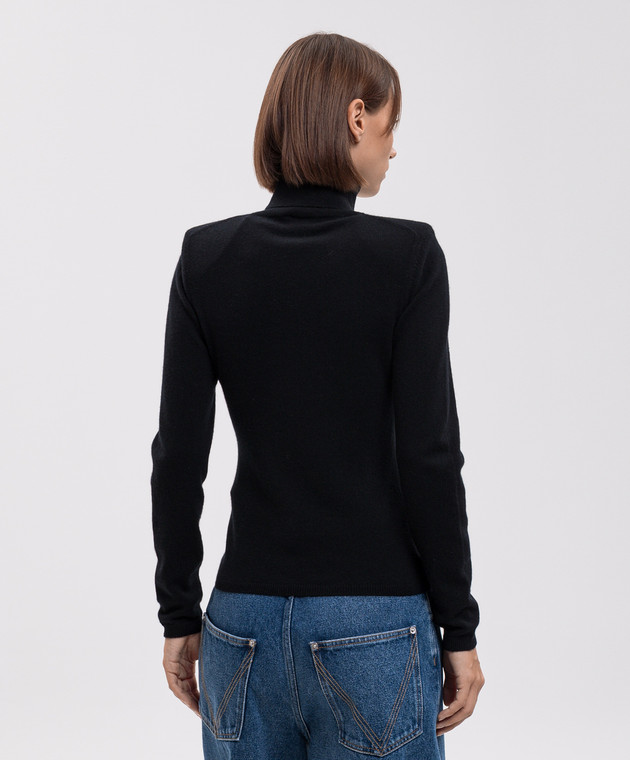 Allude Черный гольф из кашемира 26511195 изображение 4
