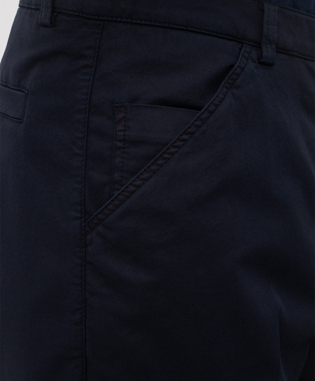 Brunello Cucinelli Синие брюки M289LH0660 изображение 5