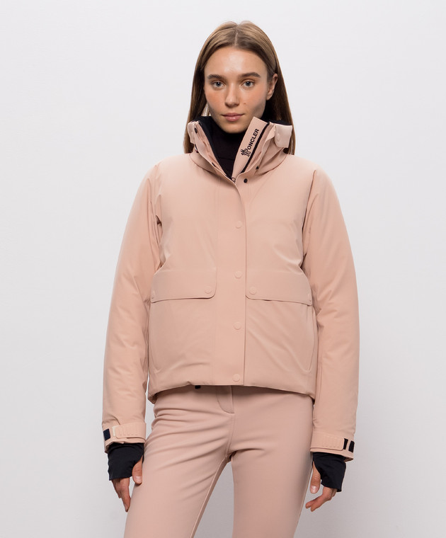 Moncler Grenoble Розовая горнолыжная куртка Danses L20981A00017597S3 изображение 3