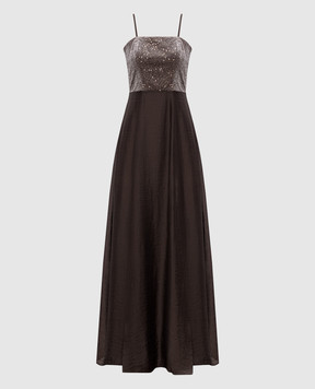 Peserico Платье макси с пайетками E027636645B