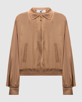 Twinset Коричнева куртка 261LL2LDD