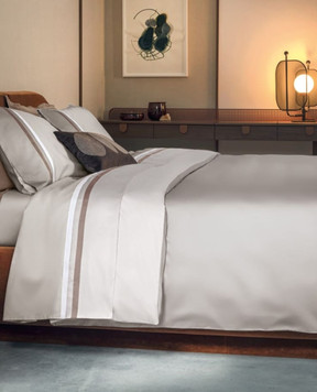 Fazzini Серый комплект постельного белья KUBRIC KBCCOCO200X220RD7