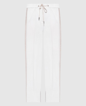 Peserico Белые брюки с шерстью P04302J03122A