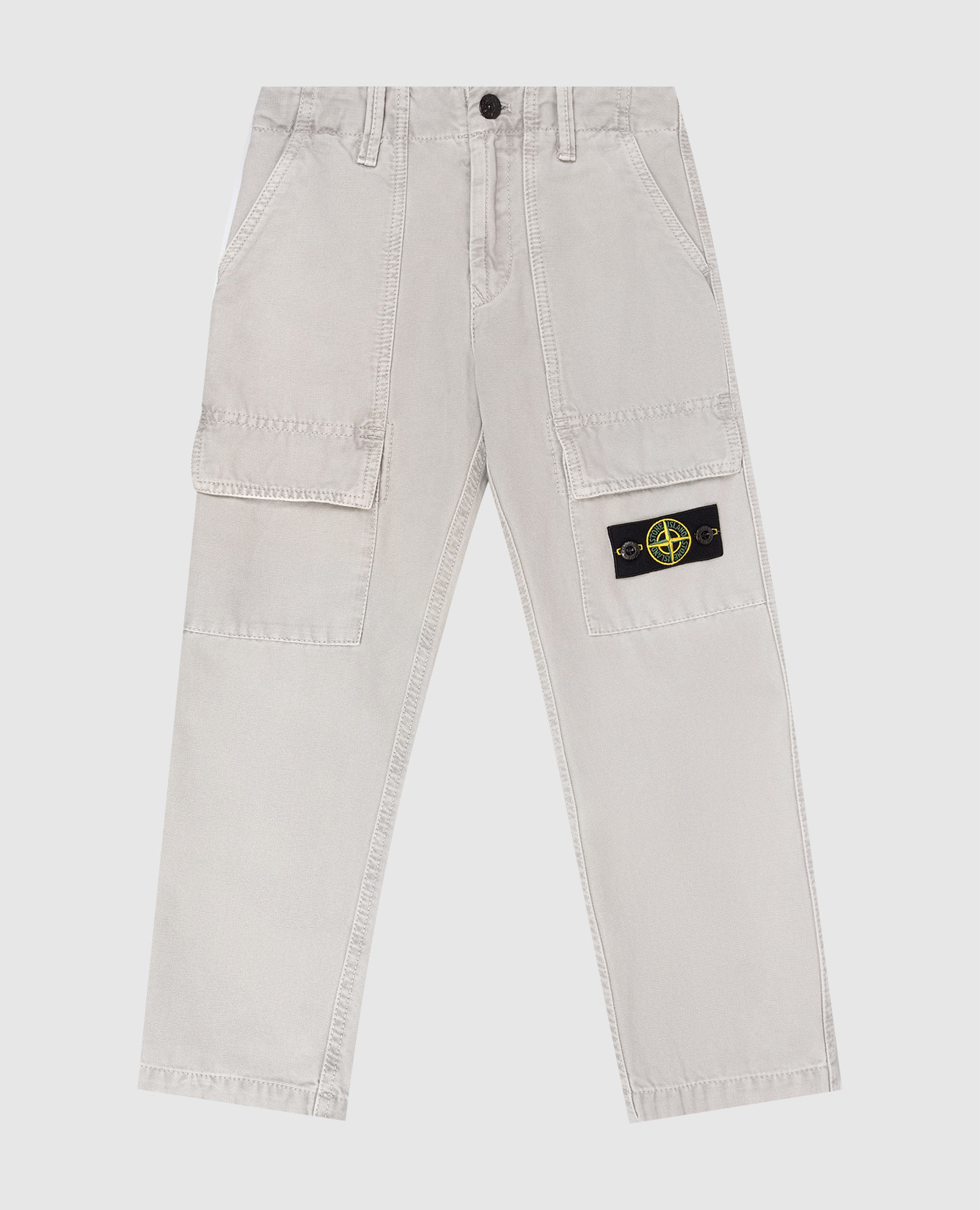 

Детские серые брюки карго, Серый, Повседневные брюки casual