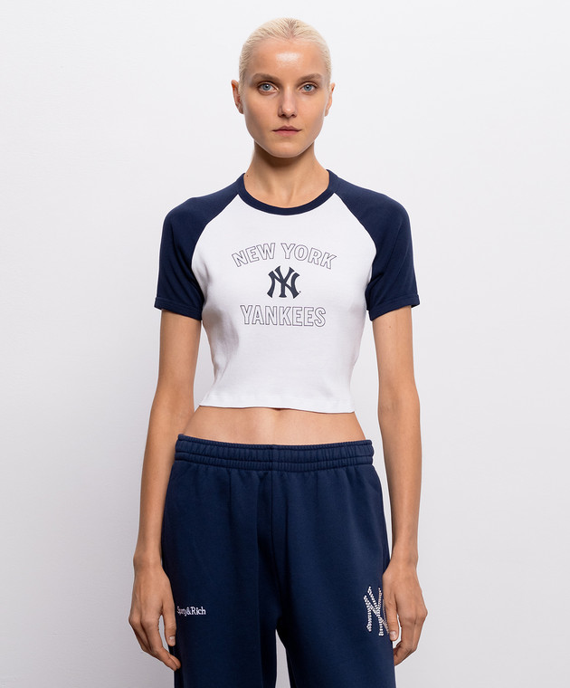 Sporty & Rich Укорочена футболка Yankees Arch Baby TO1391418694WH50 зображення 3