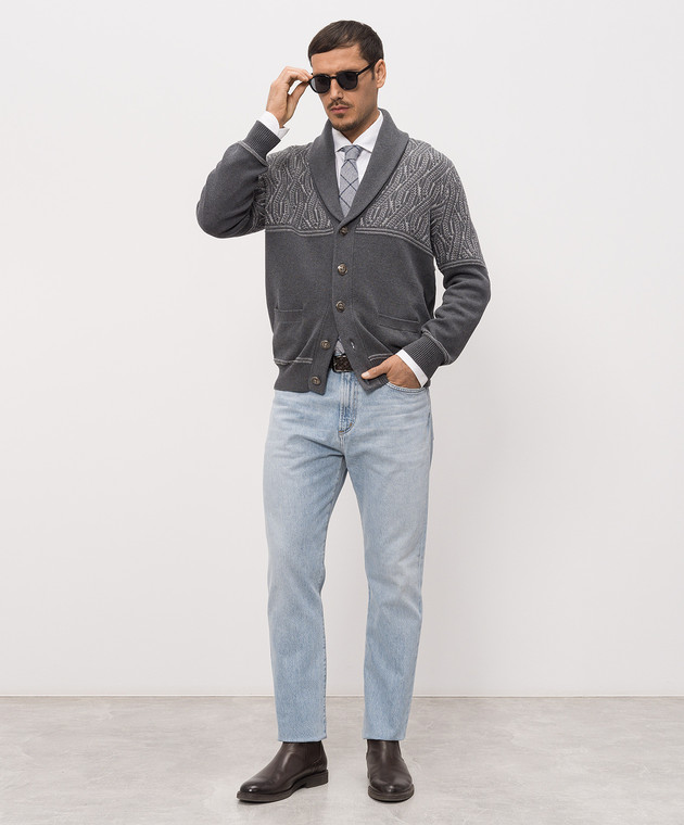 AGOLDE Голубые джинсы Curtis A6481601 изображение 2