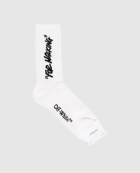 Off-White Белые носки For walking OMRA085C99KNI002