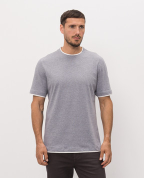 Brunello Cucinelli Сіра футболка M0B137427