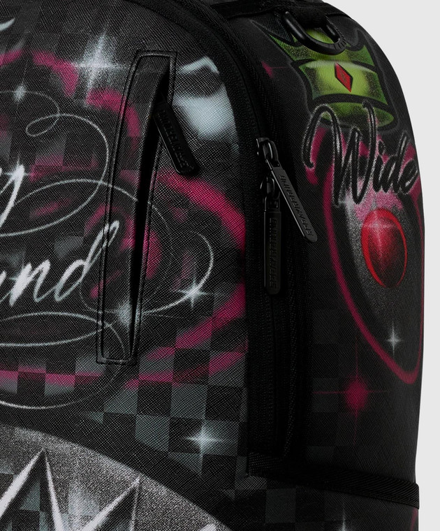 Sprayground Дитячий чорний рюкзак SPRAY SESSION 910B8708NSZ зображення 4