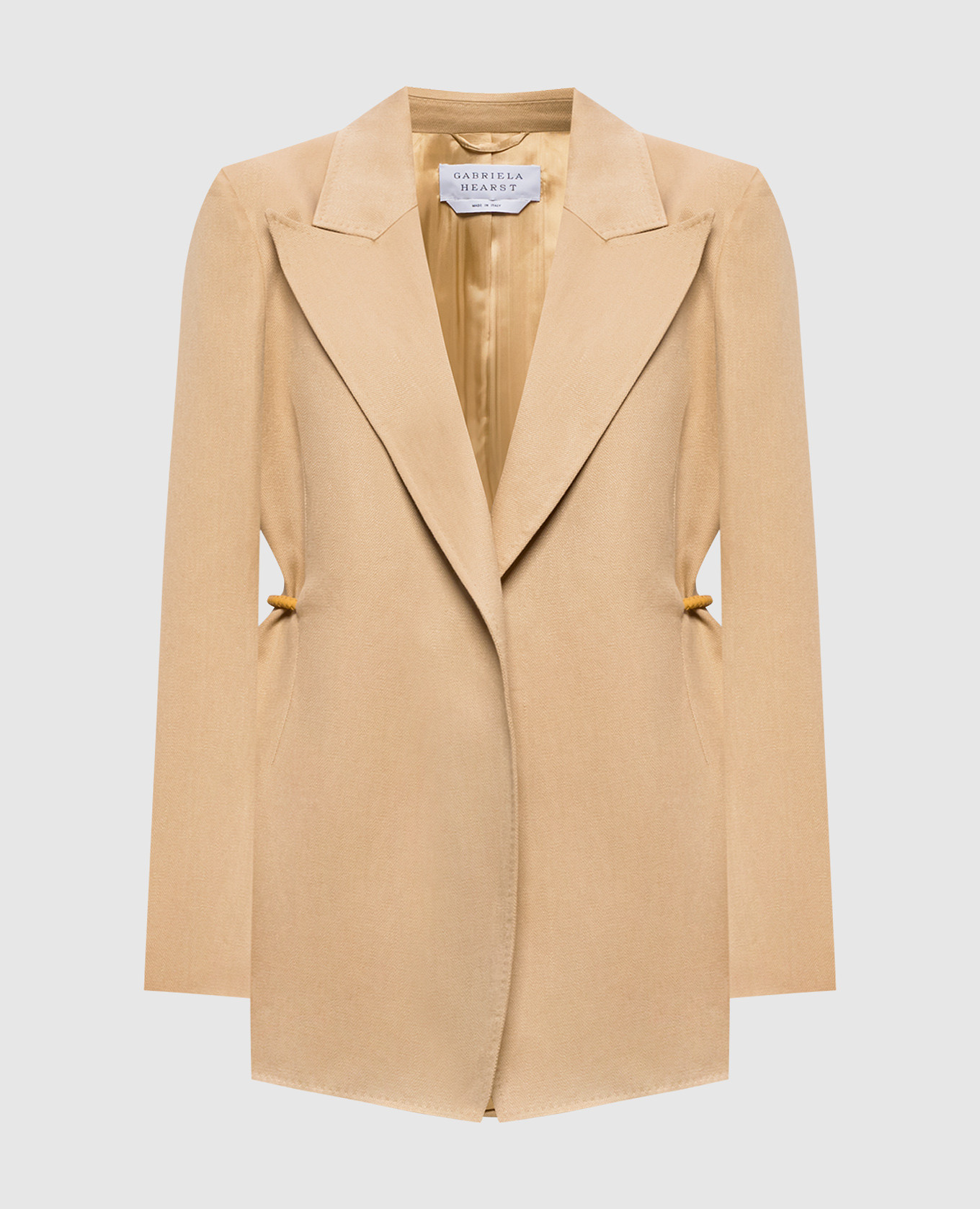 Коричневий жакет Erona із льону