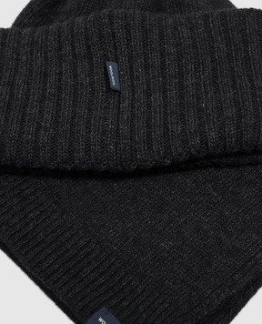 Woolrich Сірий комплект з шапки-біні та шарфа в подарунковій коробці CFWWAC2041FRUF0706
