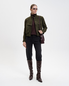 Max Mara Weekend Сірі джинси CINESE з патчем логотипа CINESE