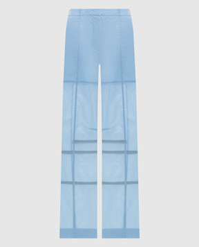 Jil Sander Голубые штаны J02KA0381J45326