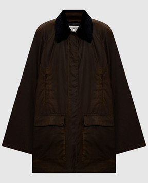 Toteme Коричнева куртка 244WRO4722FB0320