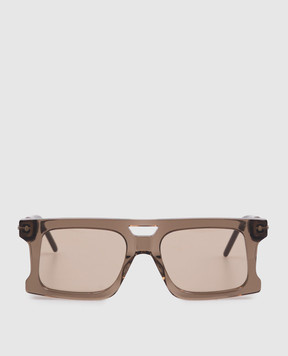 Kuboraum Коричневі сонцезахисні окуляри D76 KRSD76DT0000002M