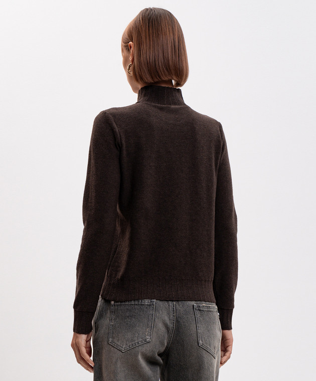 Twinset Коричневий гольф 262LI3BAA зображення 4