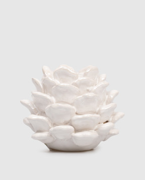 Bloomingville Бежевий керамічний свічник Pinecone 82072380