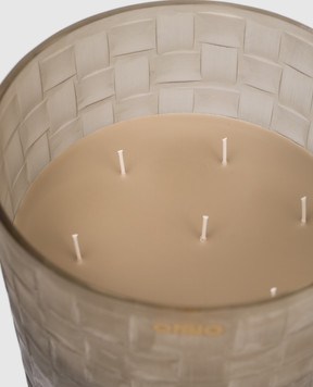 Onno Свічка Chess XL з ароматом Precious Oud в скляному свічнику ON788PO