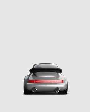 Baghera Сувенір сріблястий автомобіль Porsche 911 533