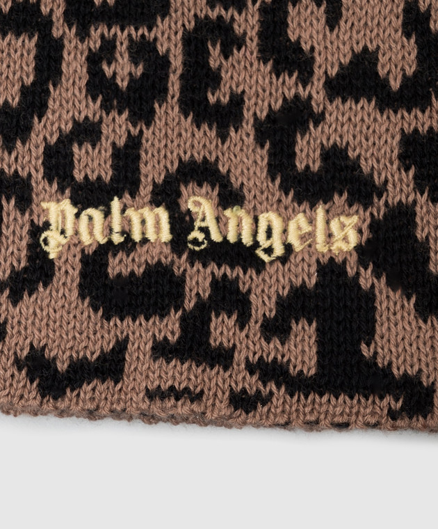 Palm Angels Дитяча спідниця в леопардовий принт F6PAJGSK158 зображення 3