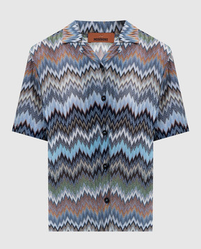 Missoni Сорочка з короткими рукавами у візерунок DS26SJ03BR014T