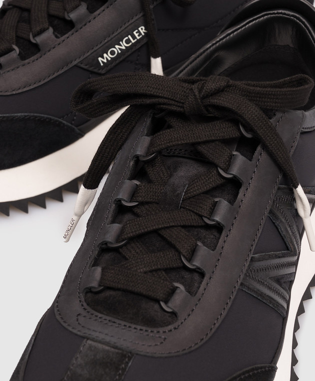Moncler Чорні комбіновані кросівки Pacey2 з логотипом L209A4M00130M7280 зображення 5