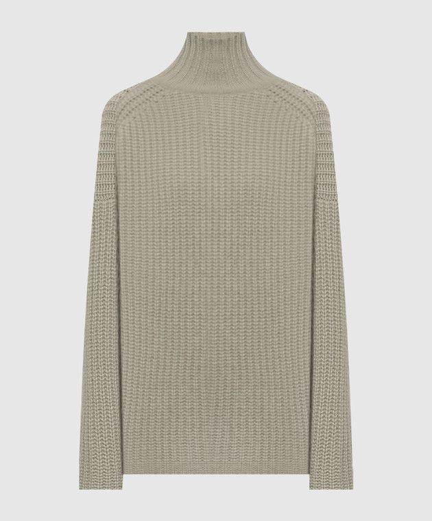 Allude Зелений светр з кашеміру та шовку 26577092