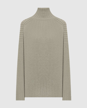 Allude Зелений светр з кашеміру та шовку 26577092