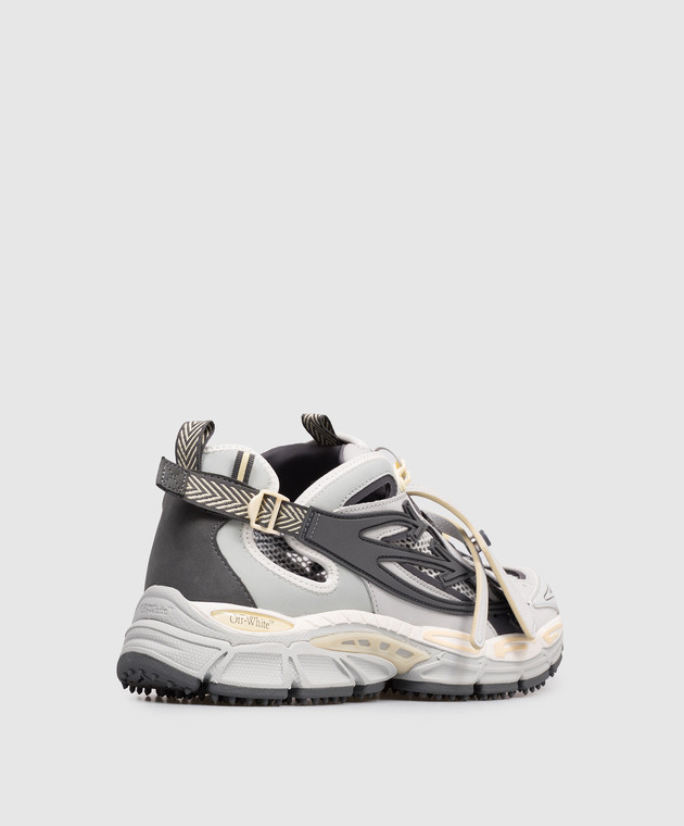 Off-White Сірі комбіновані кросівки Be Right Back OMIA29SS26FAB001 зображення 3