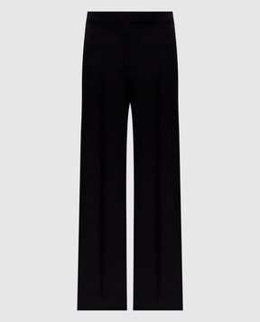 Tom Ford Чорні штани з вовни та шовку PAW654FAX1584