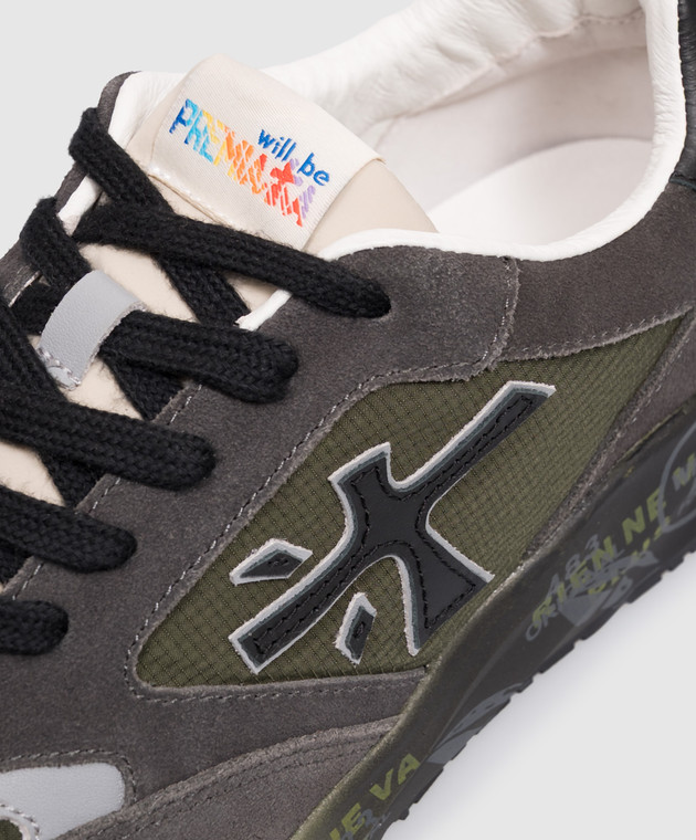 Premiata Дитячі комбіновані кросівки Demi 322394613640 зображення 5