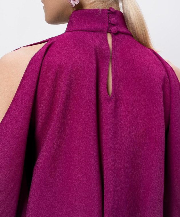 Taller Marmo Фіолетова сукня міні Bacall SS2603 зображення 4