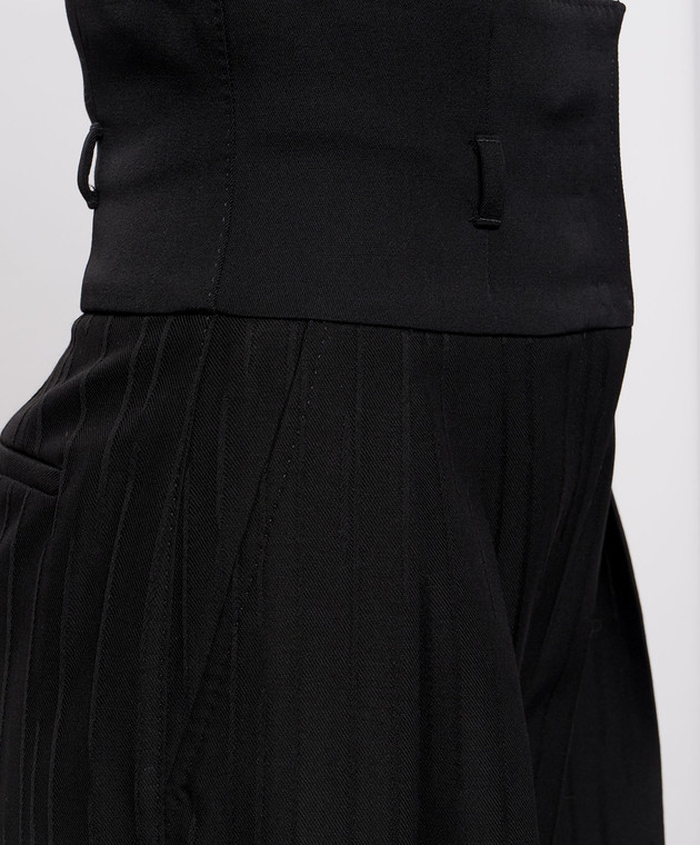 Dolce&Gabbana Чорні штани з вовни FTDQKTFR22A зображення 5