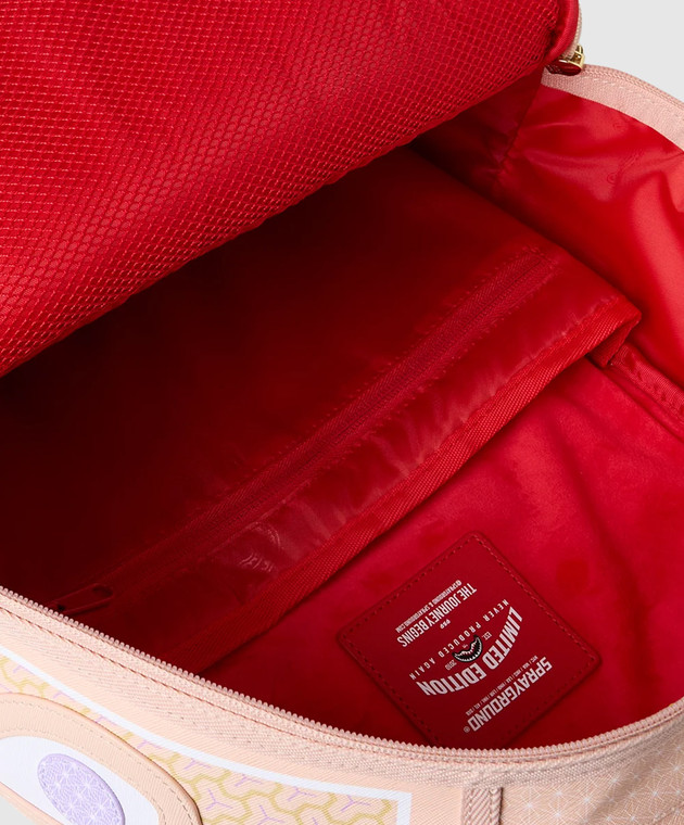 Sprayground Дитячий бежевий рюкзак COLLABORATION HIROKO SAKAI TRADITION 910B8642NSZ зображення 4