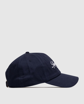 Sporty & Rich Голубая кепка с вышивкой логотипа AC04076269BL106