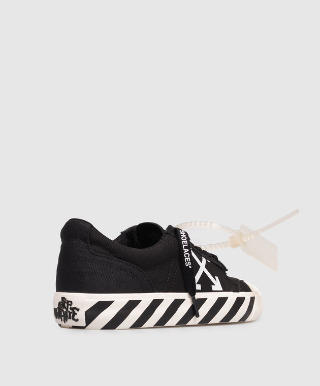 Off-White Черные кроссовки Vulcanized Undercut OWIA28QC99FAB001 изображение 3