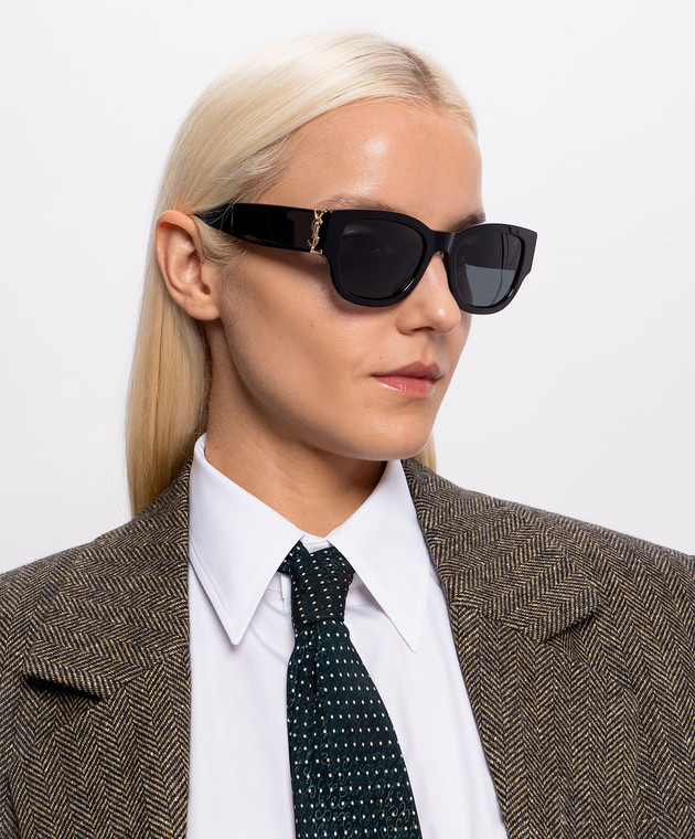 Saint Laurent Черные очки М174 A003E1Y9956 изображение 2