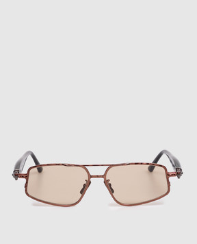 Kuboraum Коричневі сонцезахисні окуляри J73 KRSJ73BZ0000004M