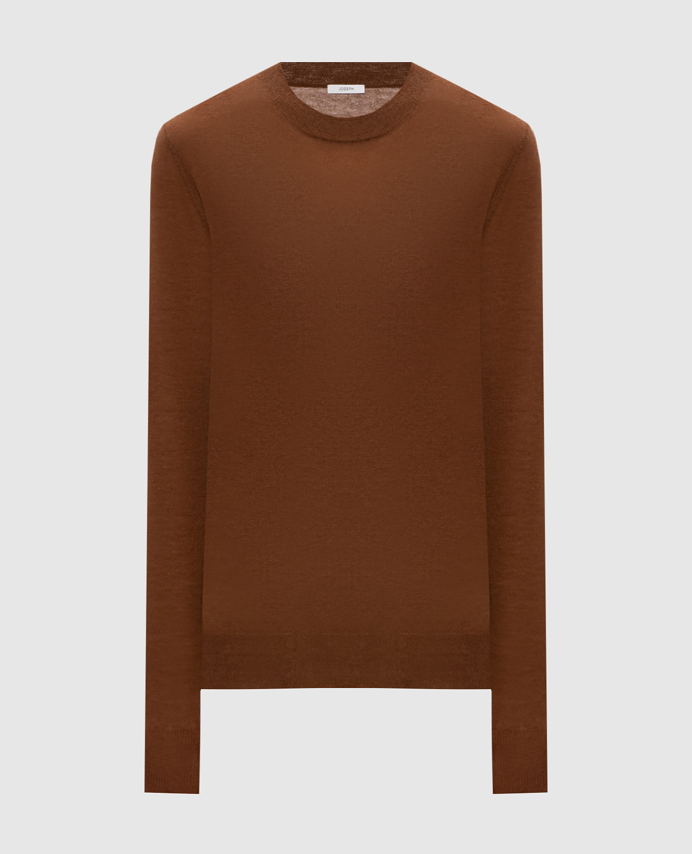 Коричневый джемпер Cashair из кашемира