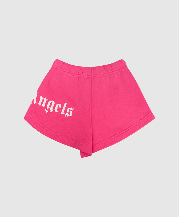 Palm Angels Дитячі рожеві шорти PGCI005S26FLE002 зображення 2
