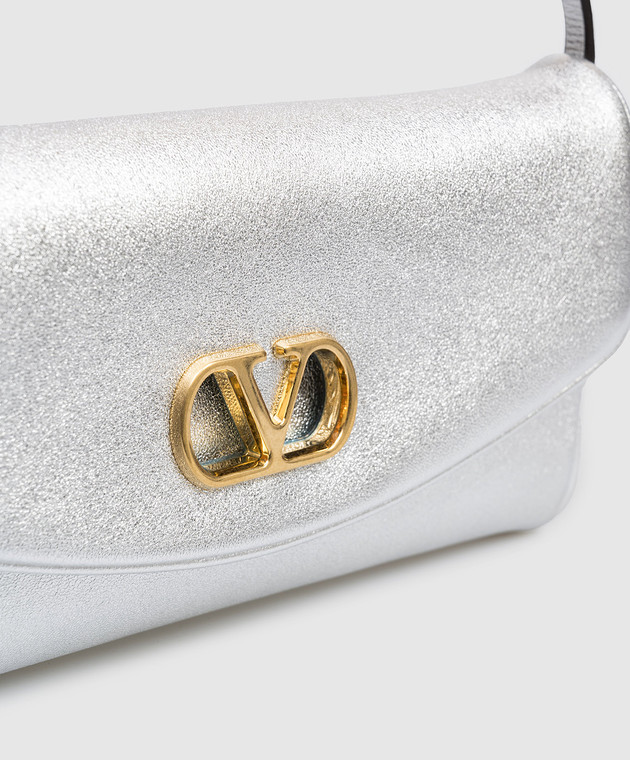 Valentino шкіряний клатч DeVain 8W0B0T31NVB зображення 4