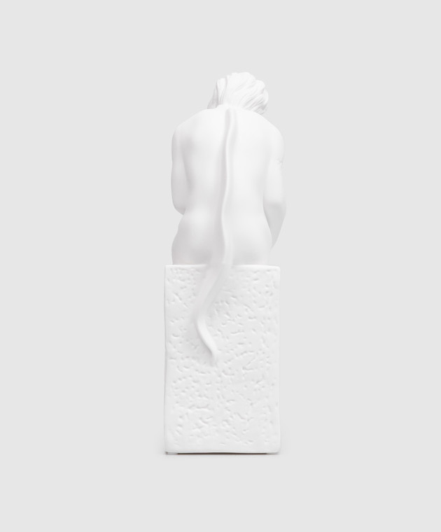 Palais Royal Декоративна біла порцелянова статуетка Zodiac Pisces man 4515 зображення 2